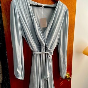 NEW -Lauren Conrad silk wrap dress